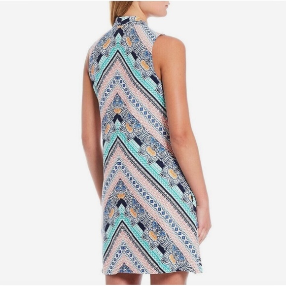 ❤️❤️❤️ Tommy Bahama Womens XL Grand Isle Linen Sleeveless Shift Dress XL - Picture 6 of 6